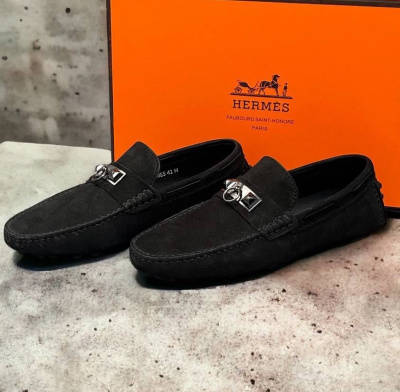 МУЖСКИЕ МОКАСИНЫ HERMES фото
