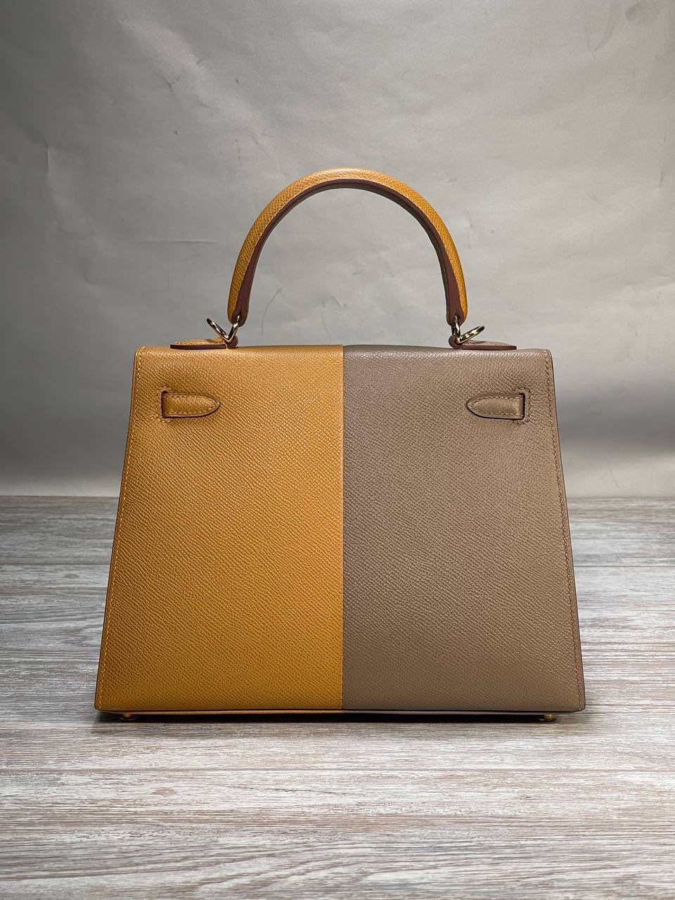 СУМКА HERMES KELLY 25 ручная работа детальное фото
