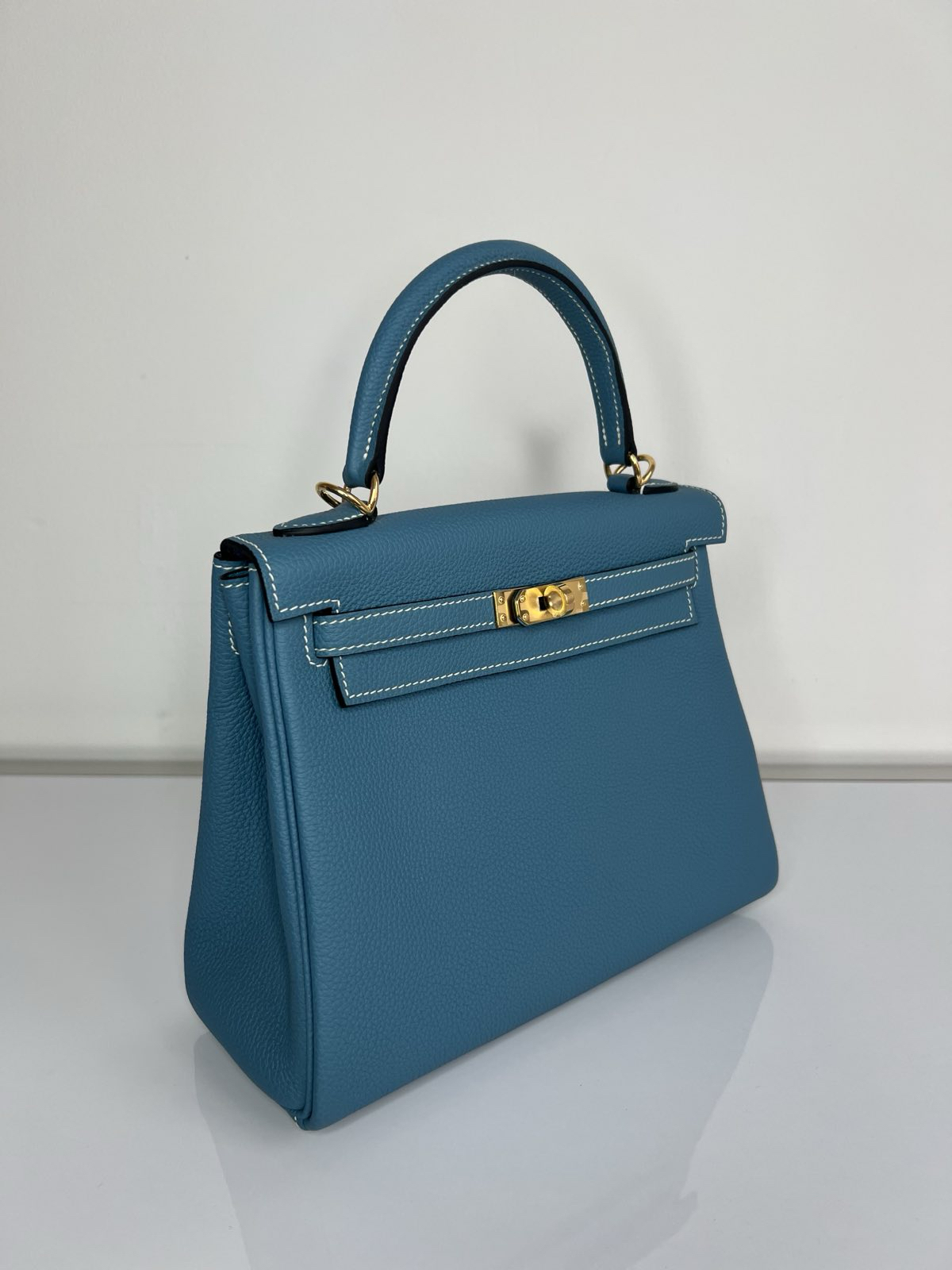 СУМКА HERMES KELLY 25 ручная работа детальное фото