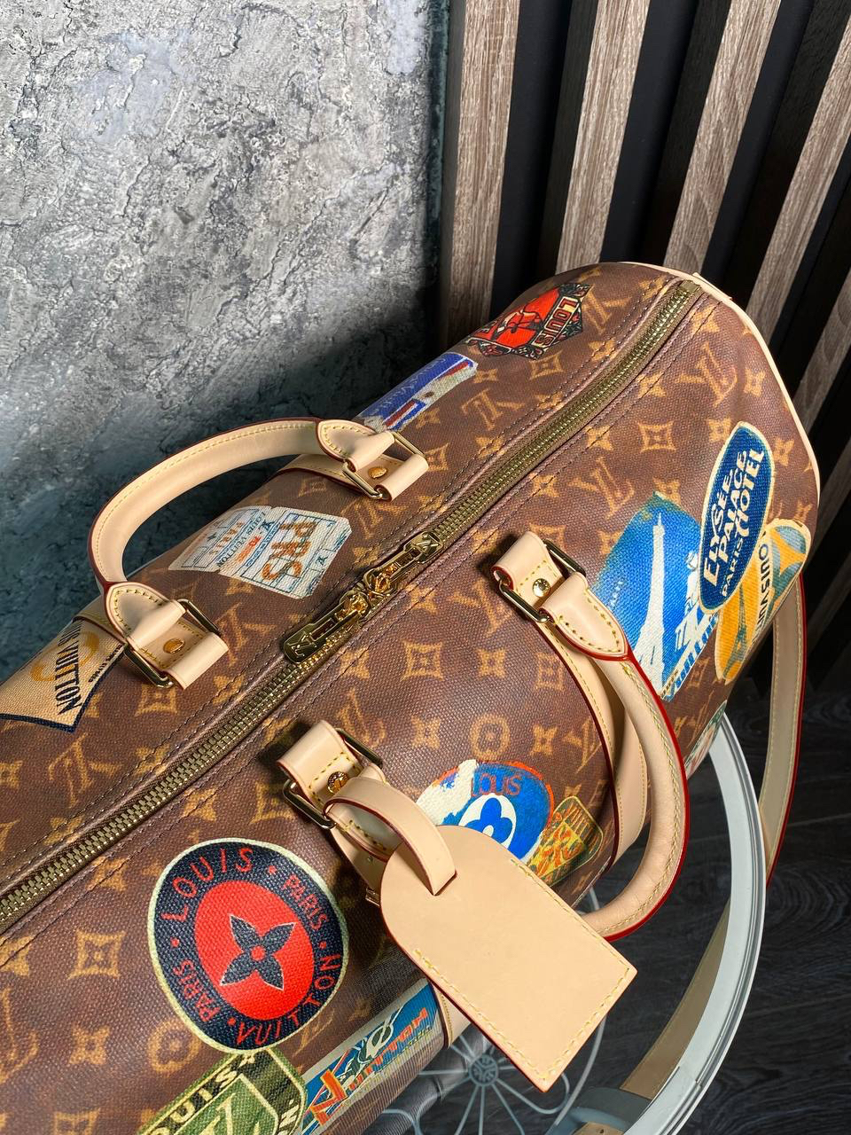 ДОРОЖНАЯ СУМКА LOUIS VUITTON детальное фото