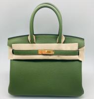 СУМКА HERMES BIRKIN 30 ручная работа фото