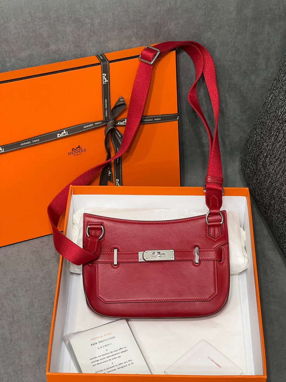 СУМКА HERMES JYPSIERE MINI детальное фото