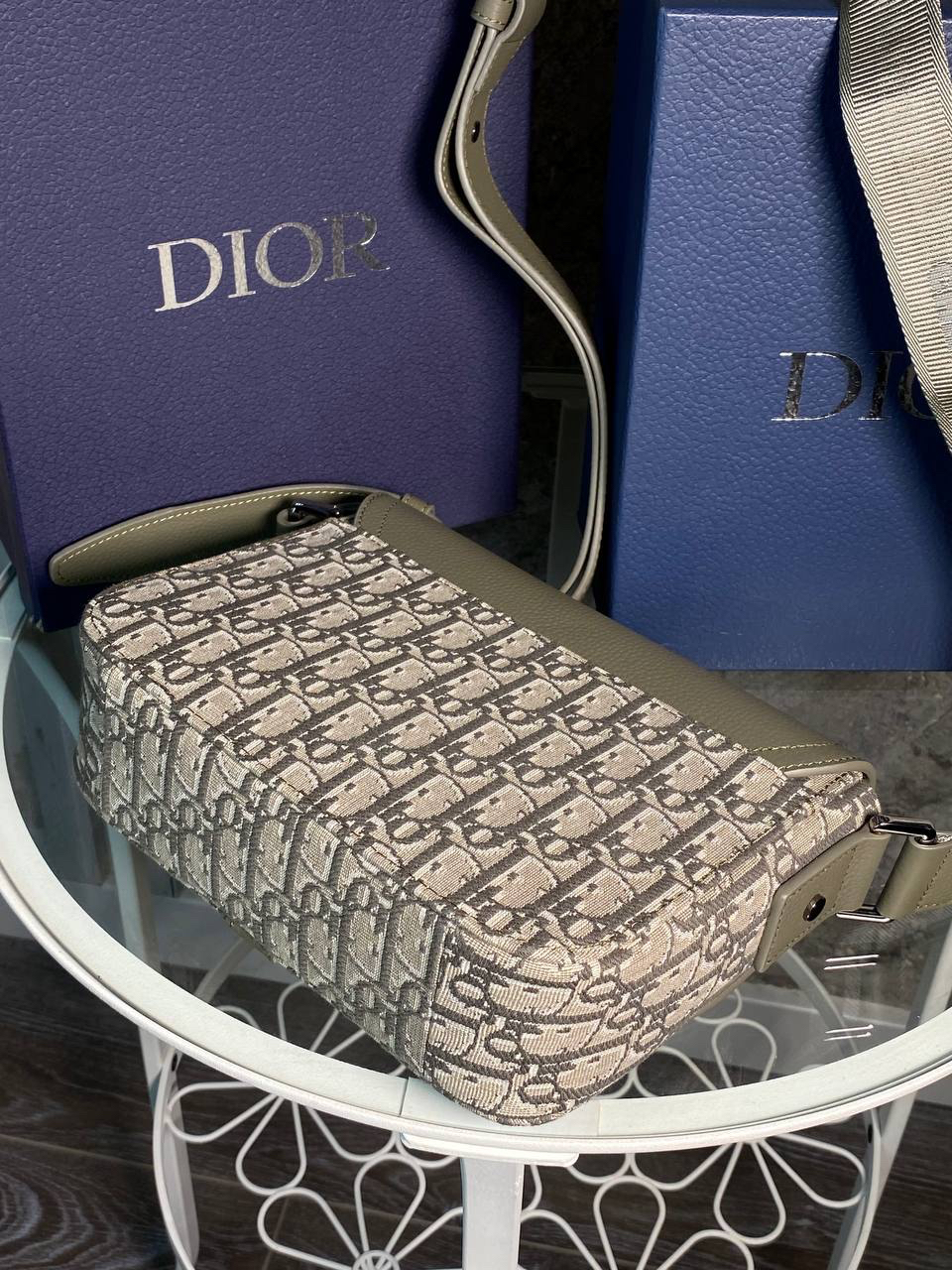 МУЖСКАЯ СУМКА МЕССЕНДЖЕР CHRISTIAN DIOR детальное фото