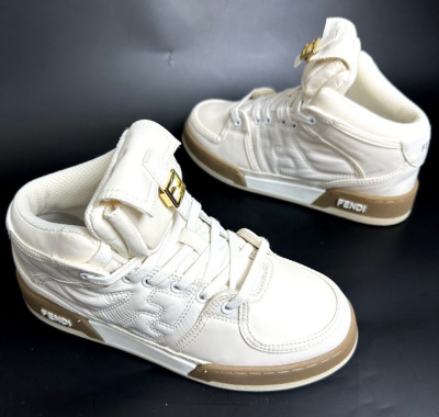 КРОССОВКИ ВЫСОКИЕ FENDI фото