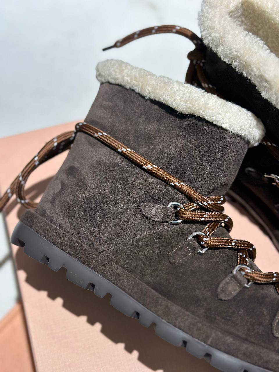 БОТИНКИ MIU MIU детальное фото