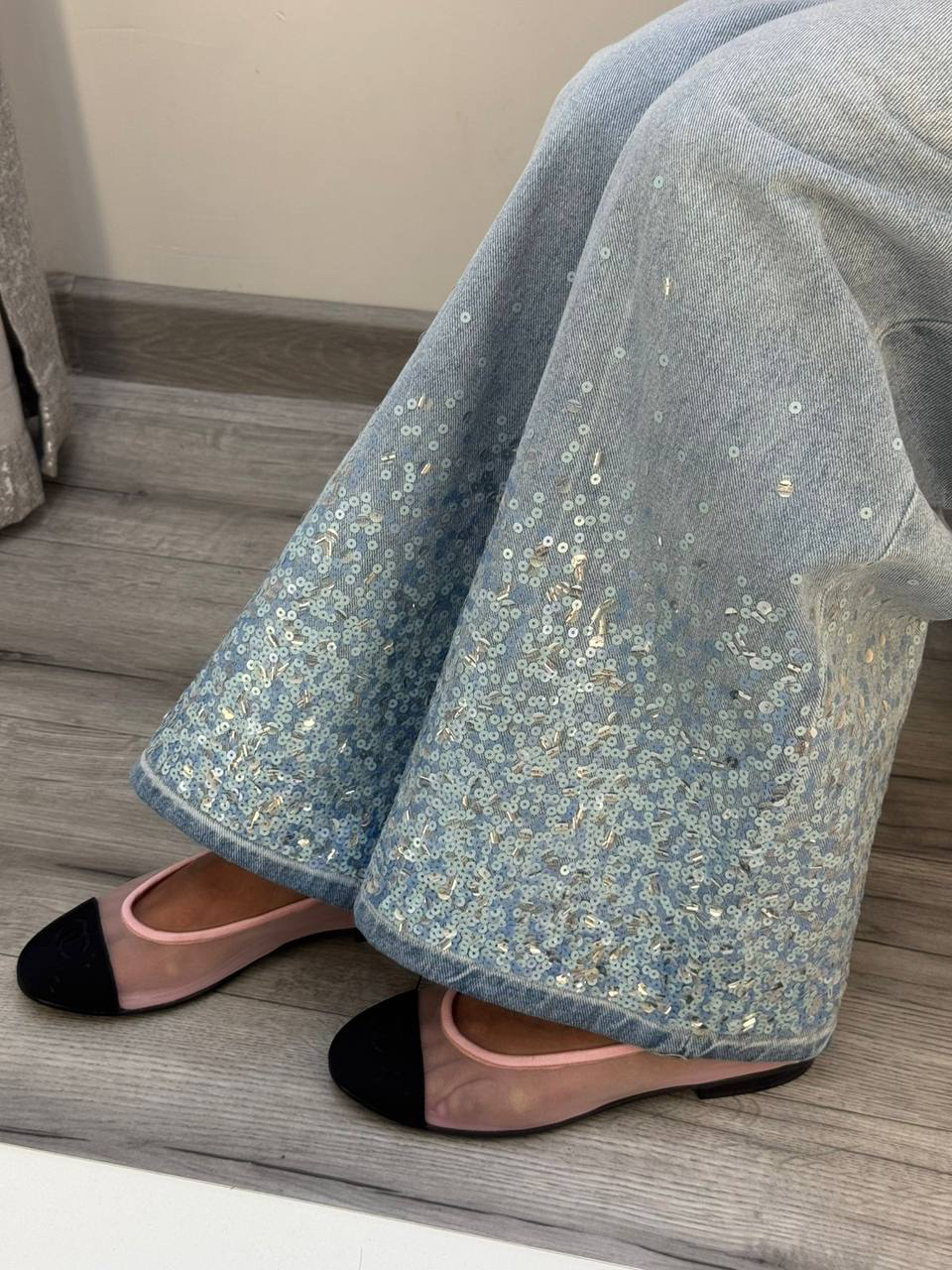 ДЖИНСЫ CHANEL детальное фото