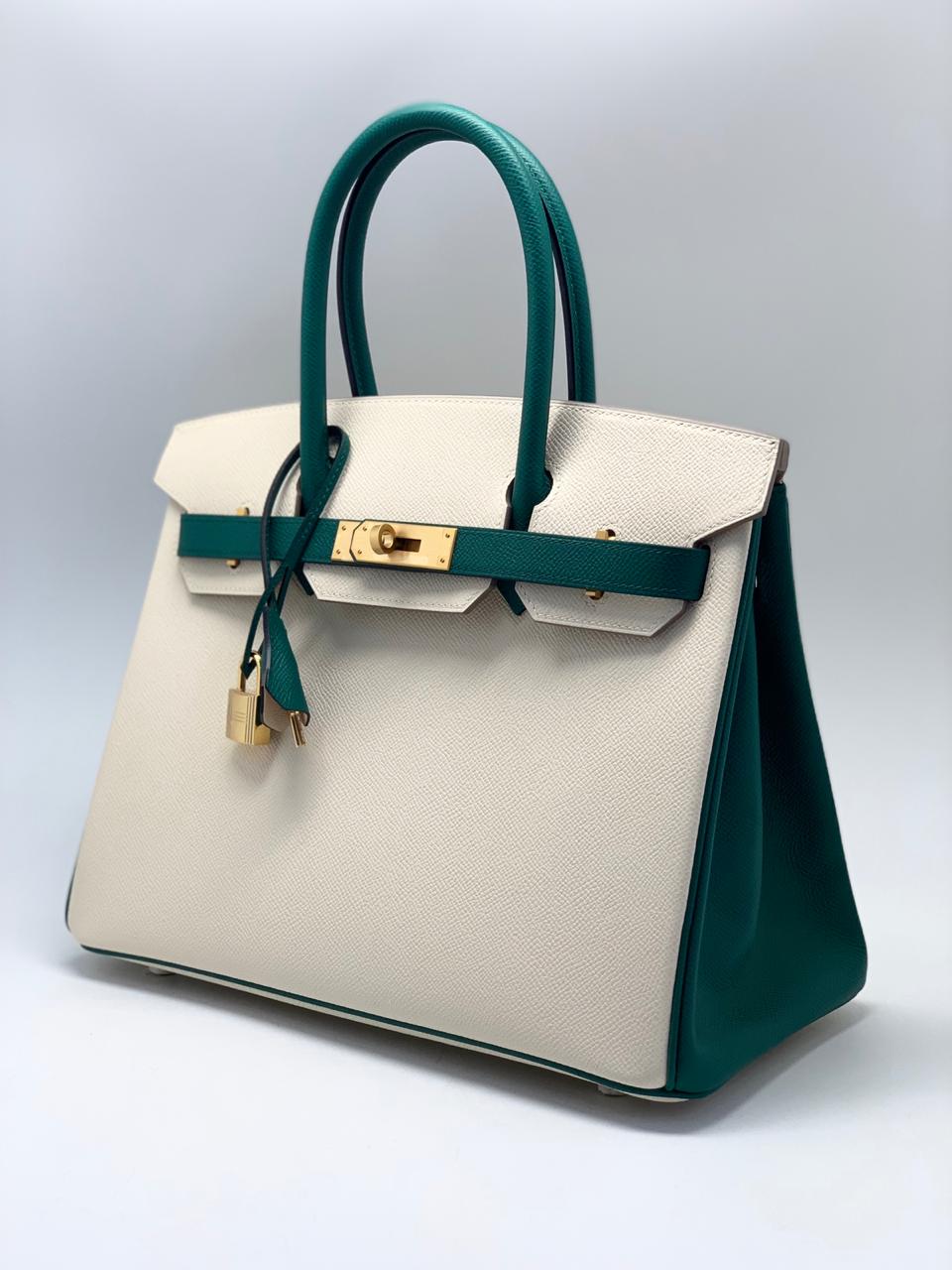 СУМКА HERMES BIRKIN 30 Ручная работа детальное фото