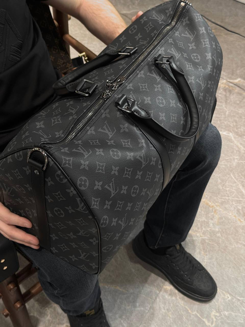ДОРОЖНАЯ СУМКА LOUIS VUITTON детальное фото