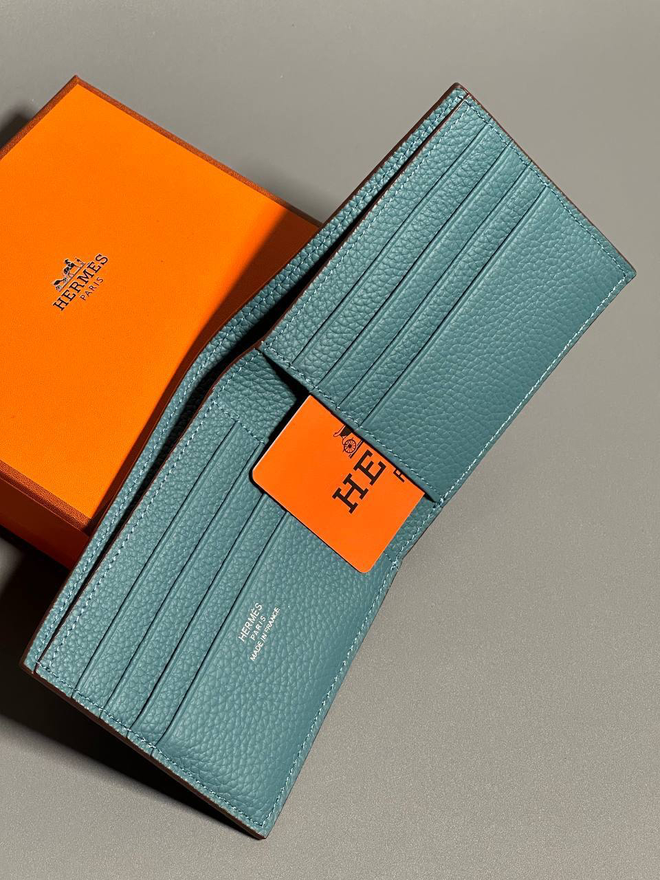 МУЖСКОЙ ПОРТМОНЕ HERMES детальное фото