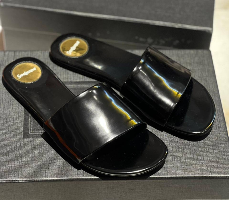 ШЛЕПКИ SAINT LAURENT фото