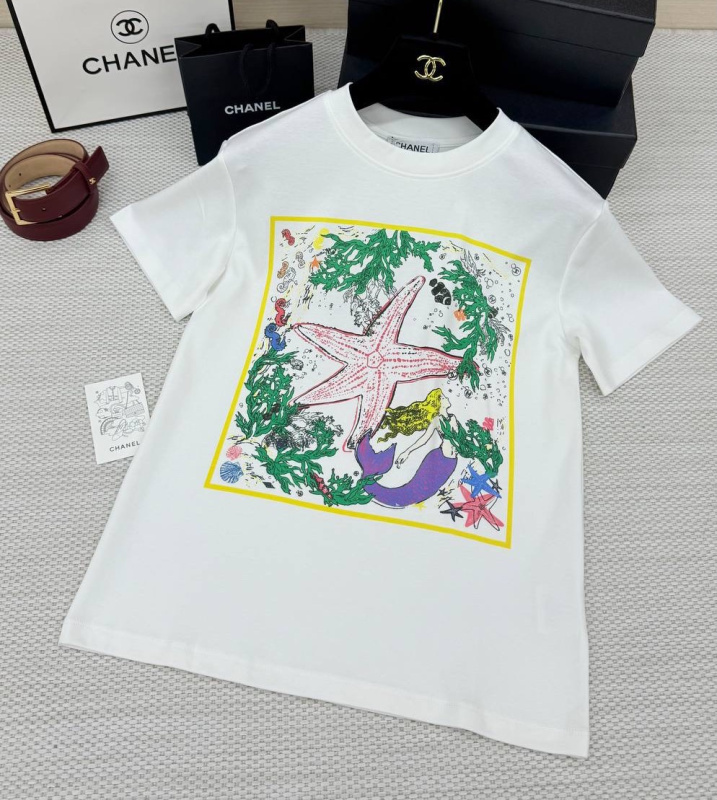 ФУТБОЛКА CHANEL фото