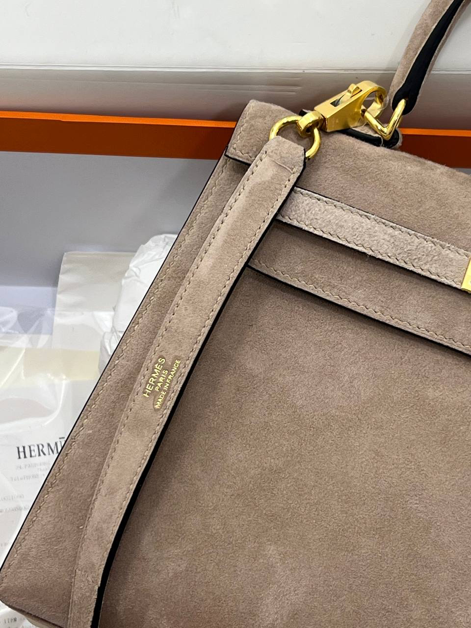 СУМКА HERMES KELLY 25 детальное фото