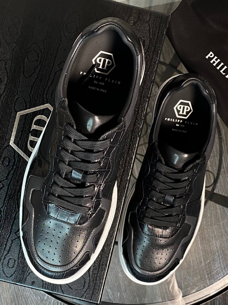 МУЖСКИЕ КЕДЫ PHILIPP PLEIN детальное фото