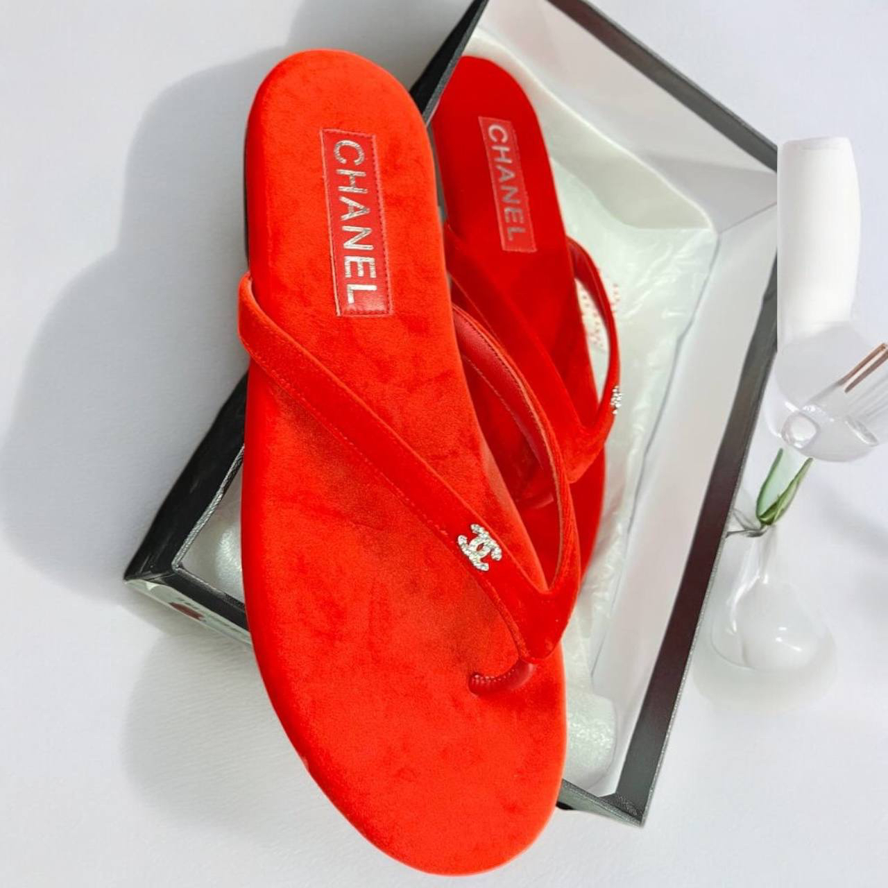 ШЛЕПКИ CHANEL детальное фото