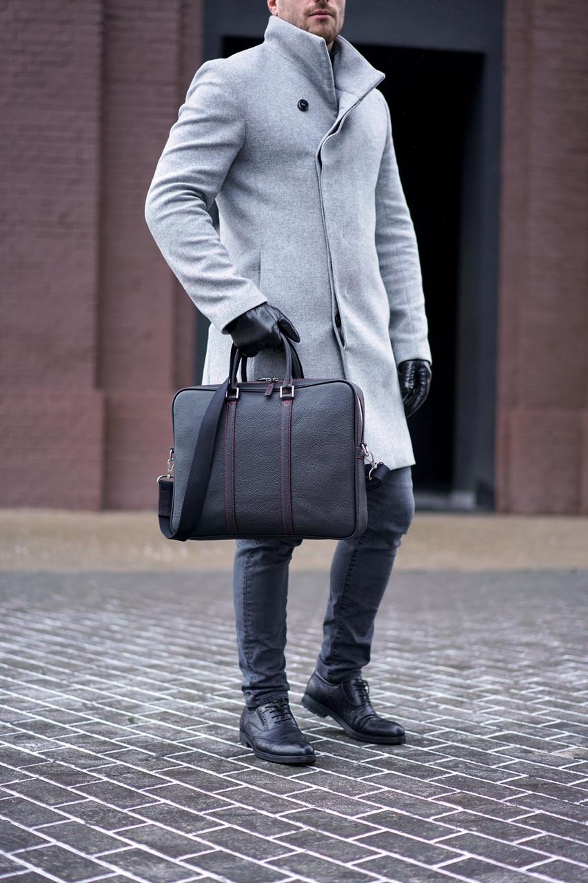 МУЖСКОЙ ПОРТФЕЛЬ HERMES детальное фото