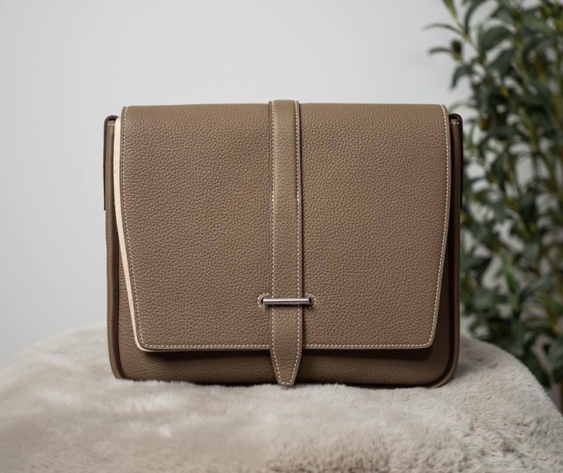 МУЖСКАЯ СУМКА МЕССЕНДЖЕР HERMES STEVE фото