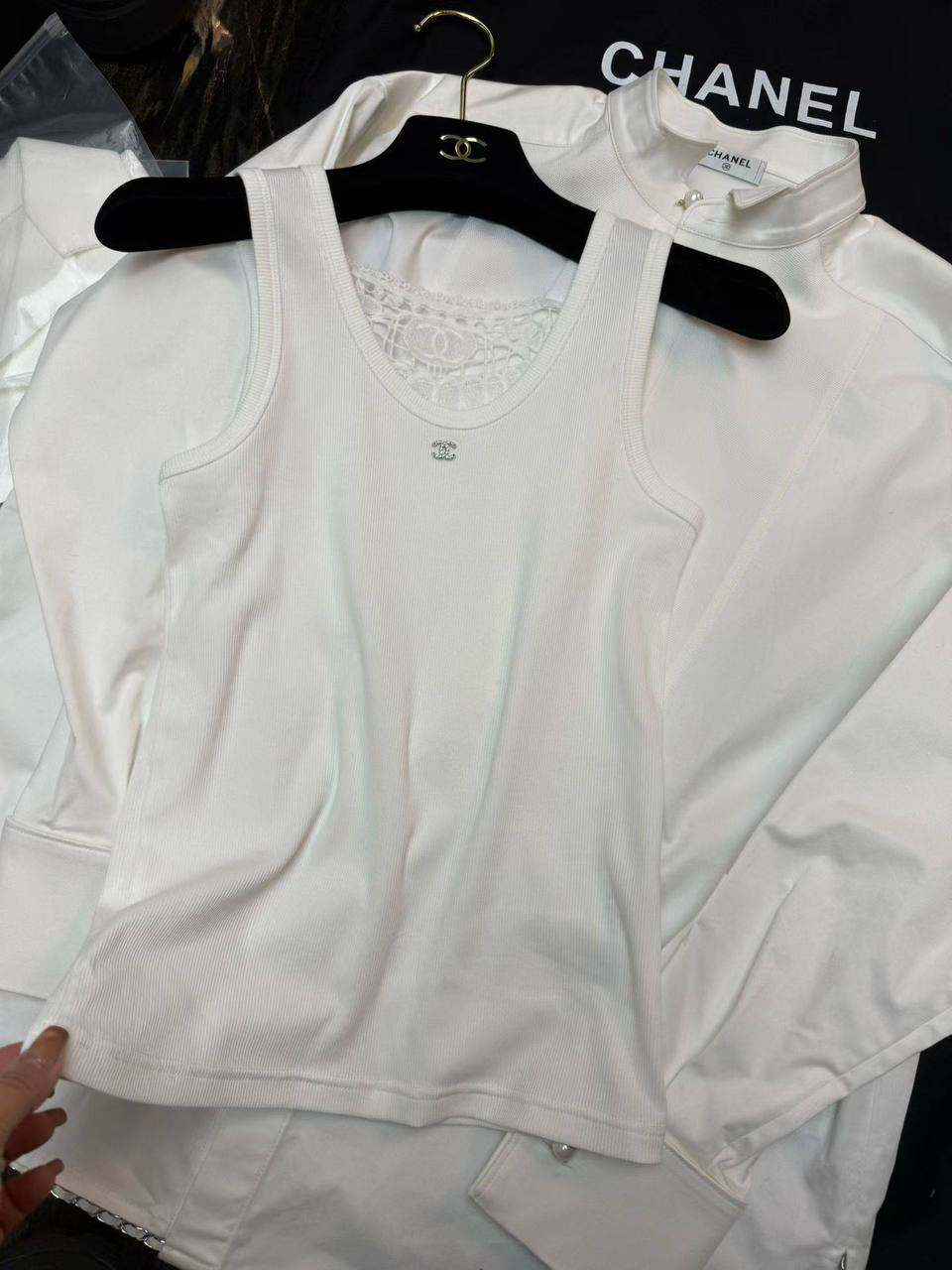 МАЙКА CHANEL детальное фото