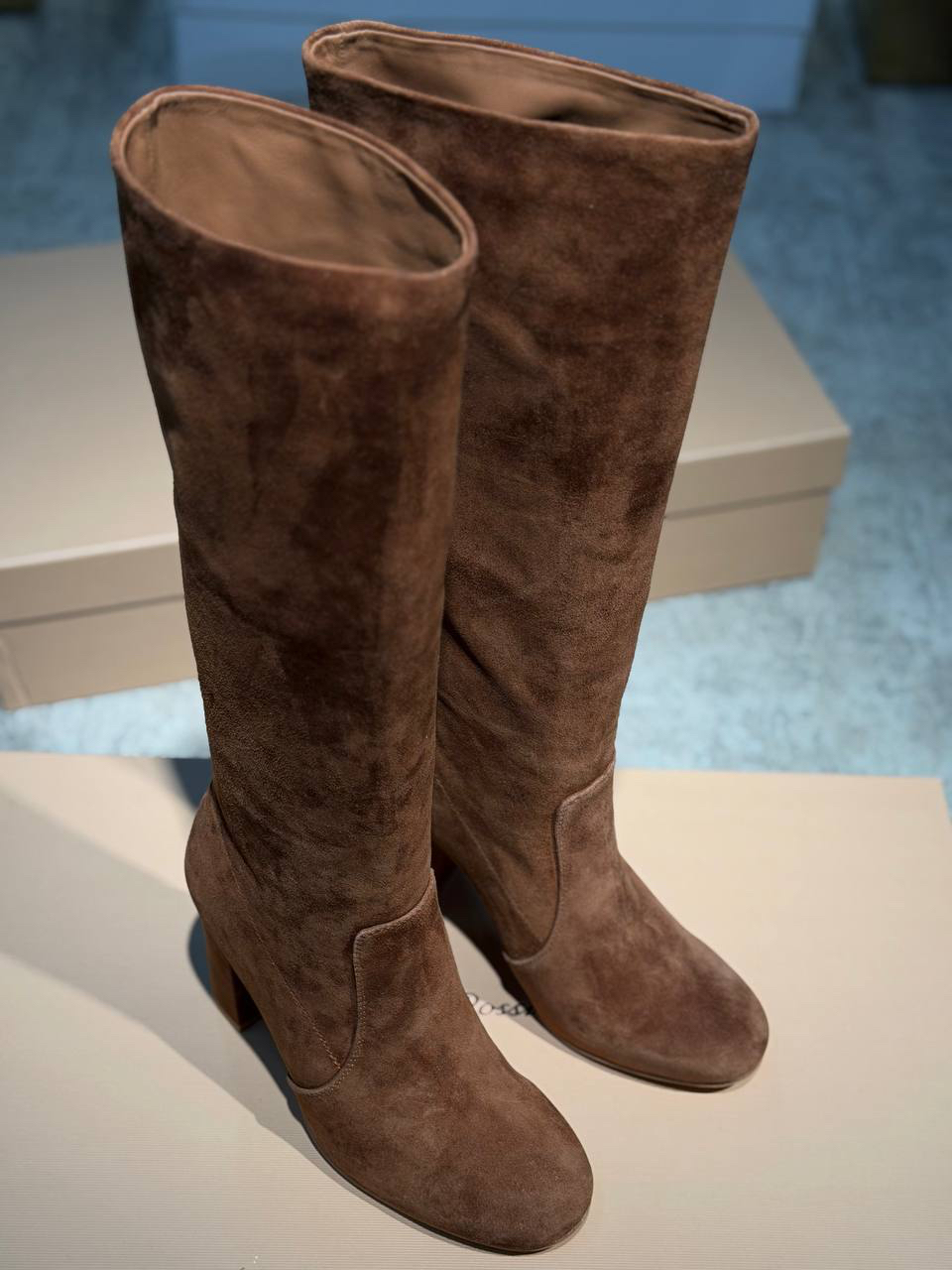 САПОГИ GIANVITO ROSSI детальное фото