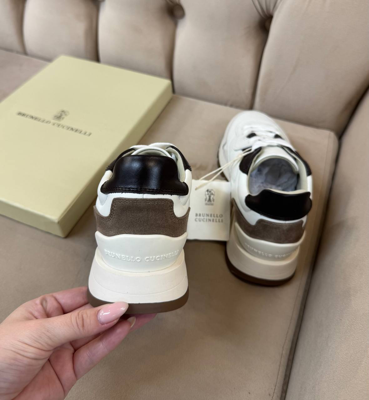 КРОССОВКИ BRUNELLO CUCINELLI детальное фото