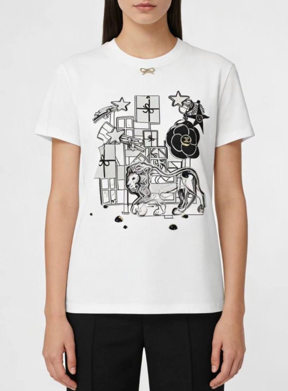 ФУТБОЛКА CHANEL фото