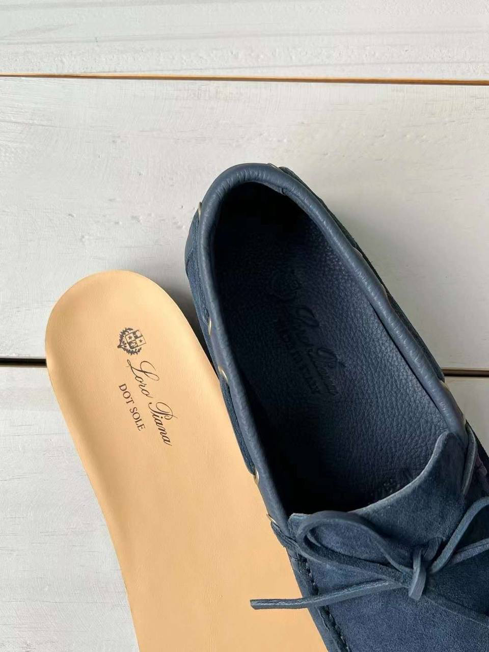 МУЖСКИЕ МОКАСИНЫ LORO PIANA детальное фото