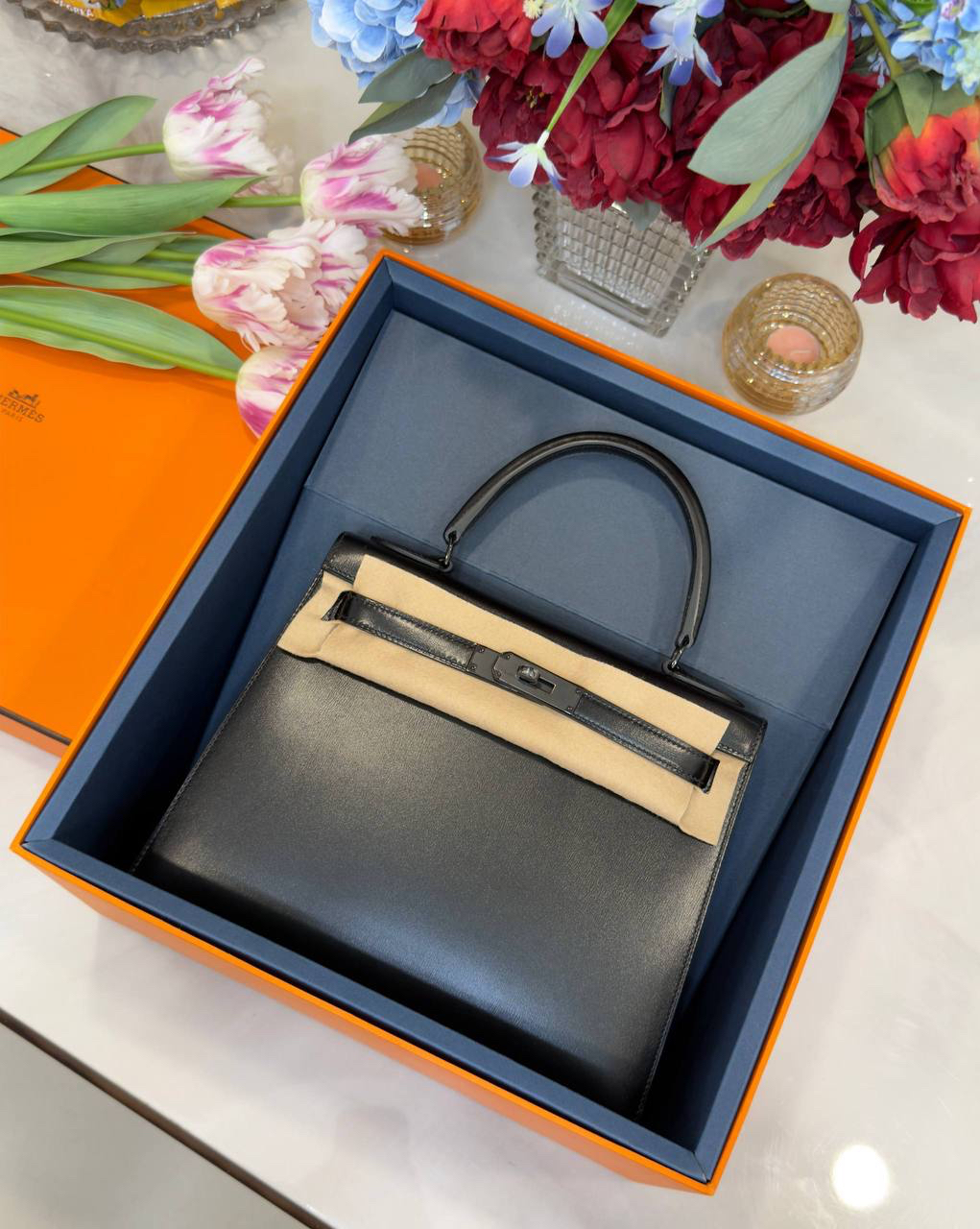 СУМКА HERMES KELLY 28 детальное фото