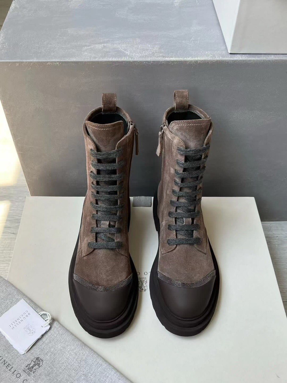 БОТИНКИ BRUNELLO CUCINELLI детальное фото