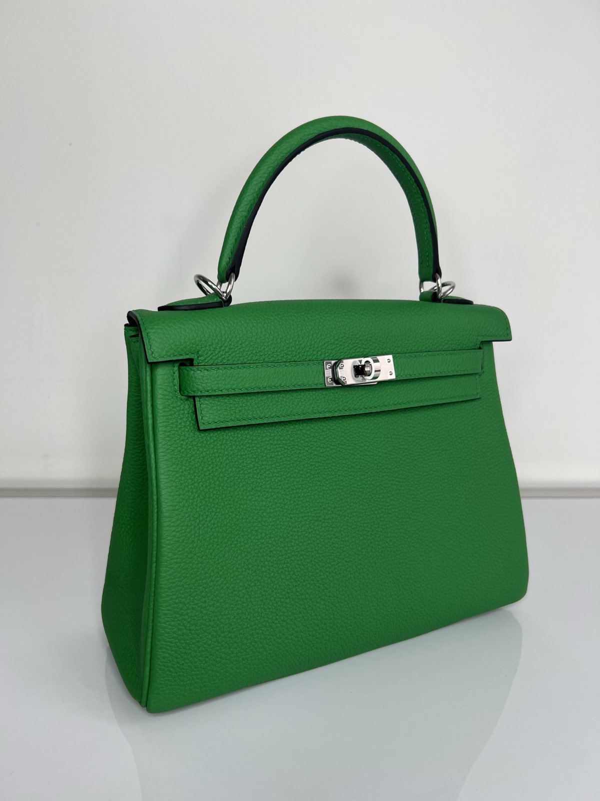 СУМКА HERMES KELLY 25 ручная работа детальное фото