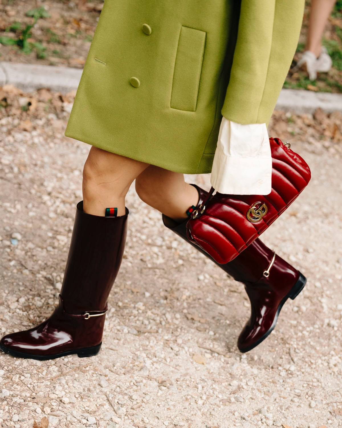 САПОГИ GUCCI детальное фото