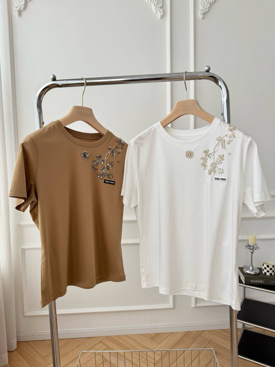 ФУТБОЛКА MIU MIU детальное фото