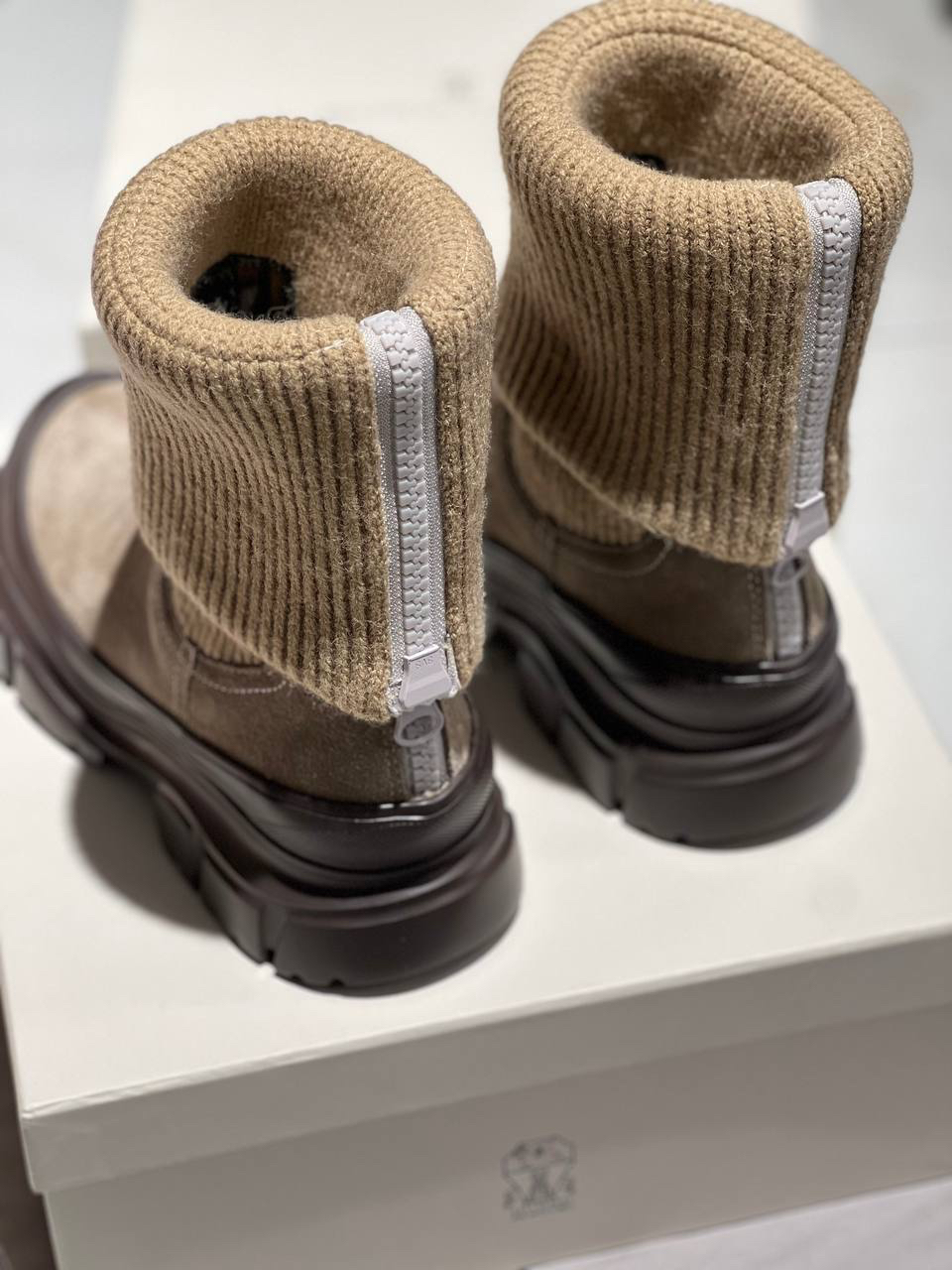 БОТИНКИ BRUNELLO CUCINELLI детальное фото