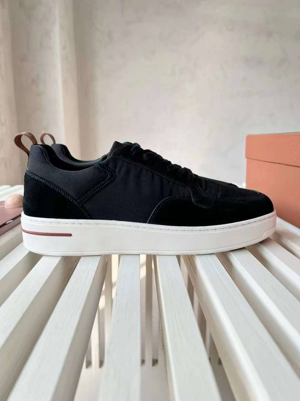 МУЖСКИЕ КЕДЫ LORO PIANA детальное фото