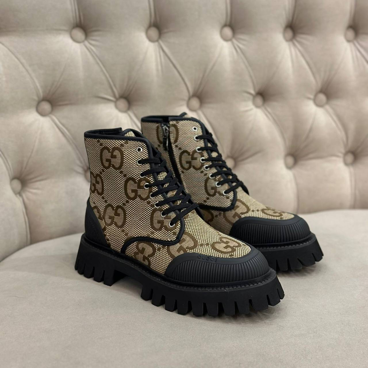 БОТИНКИ GUCCI детальное фото