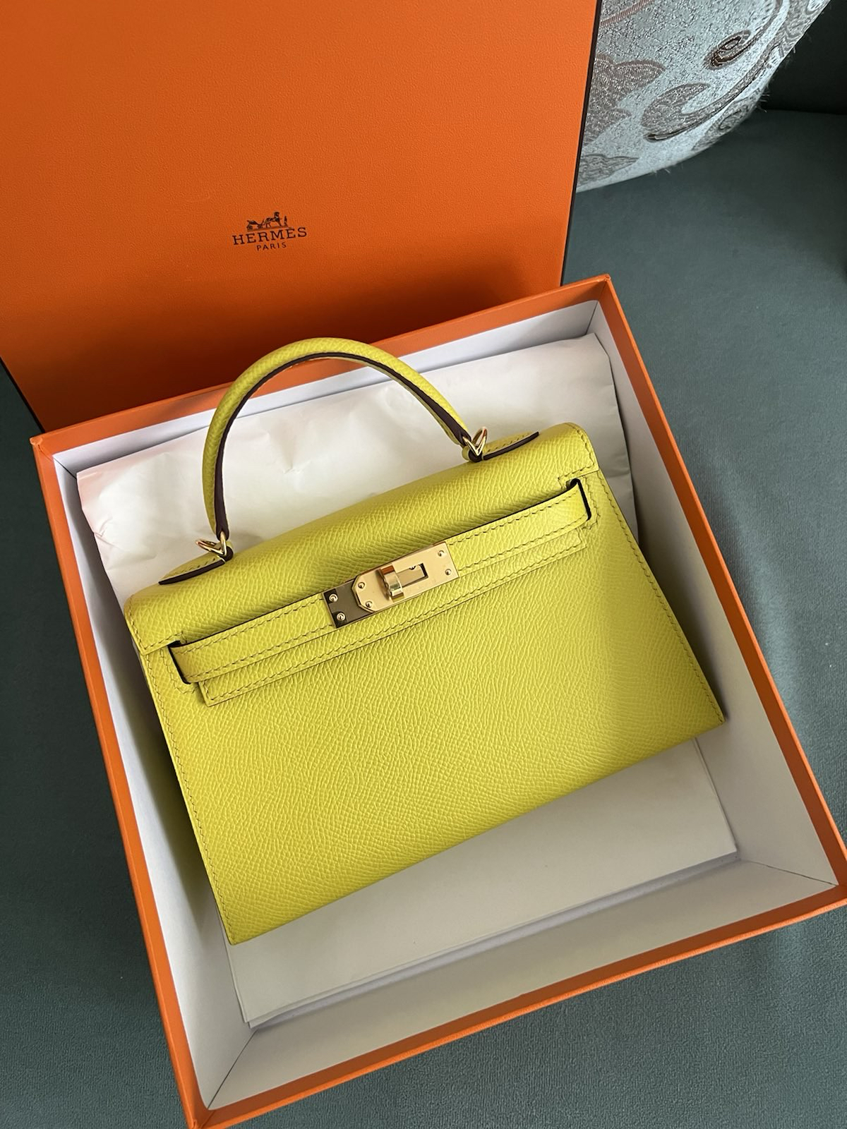 СУМКА HERMES KELLY 20 MINI детальное фото