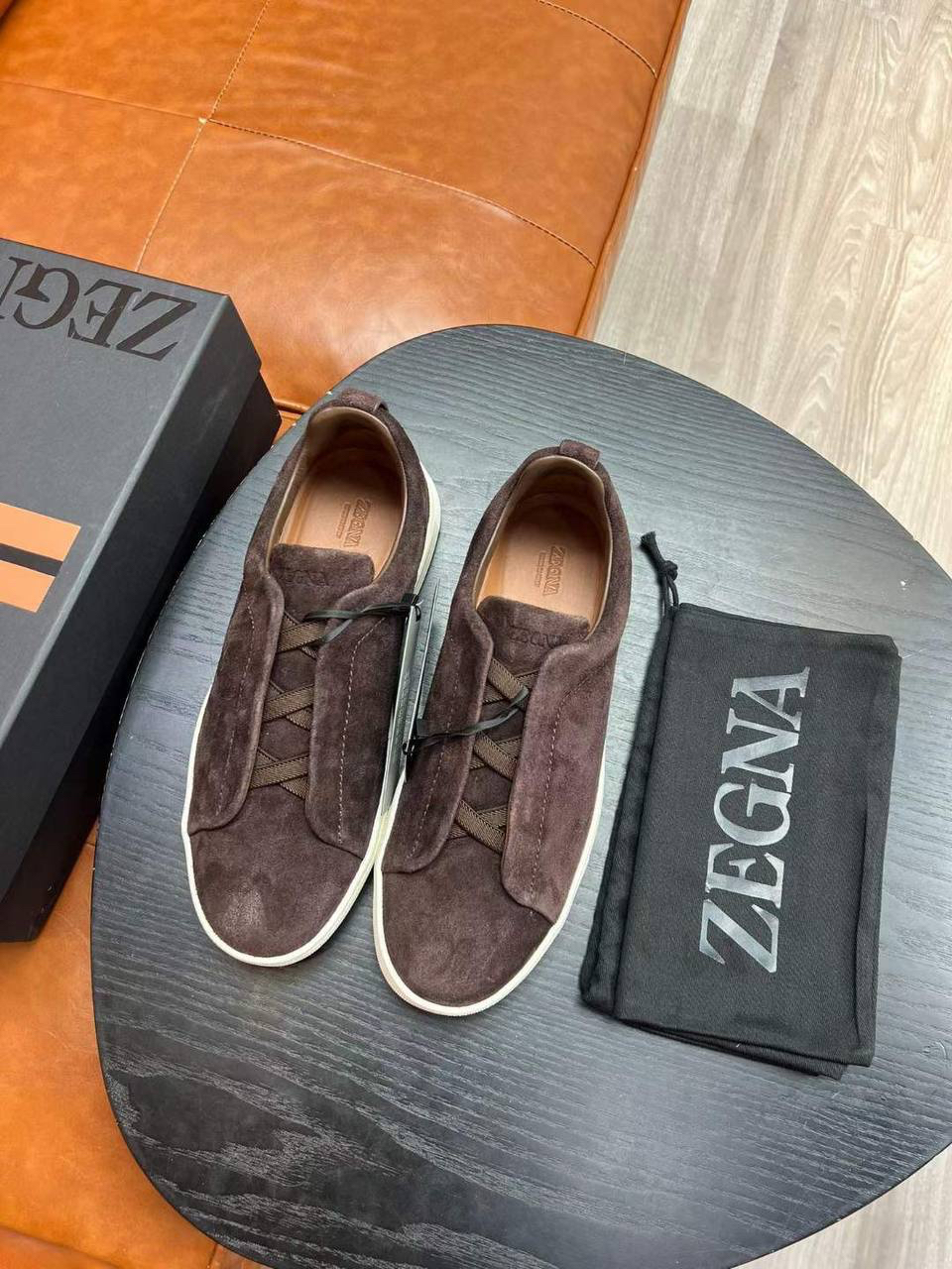 МУЖСКИЕ КЕДЫ ZEGNA детальное фото