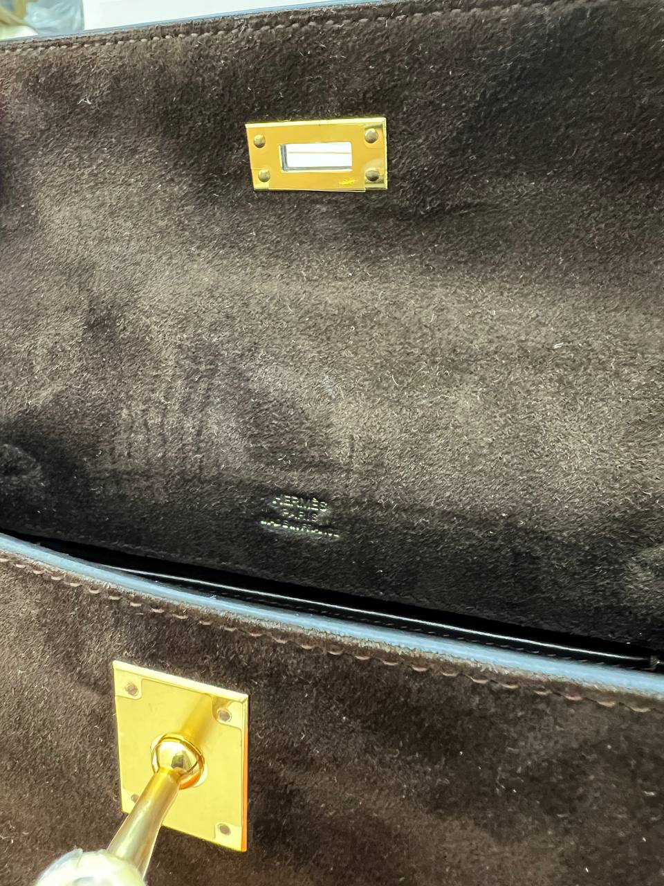 СУМКА HERMES KELLY POCHETTE детальное фото
