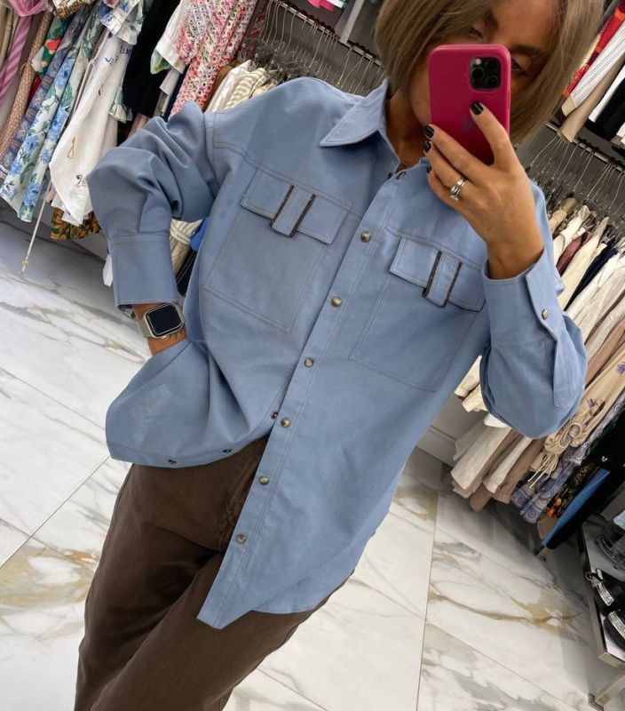 РУБАШКА BRUNELLO CUCINELLI фото