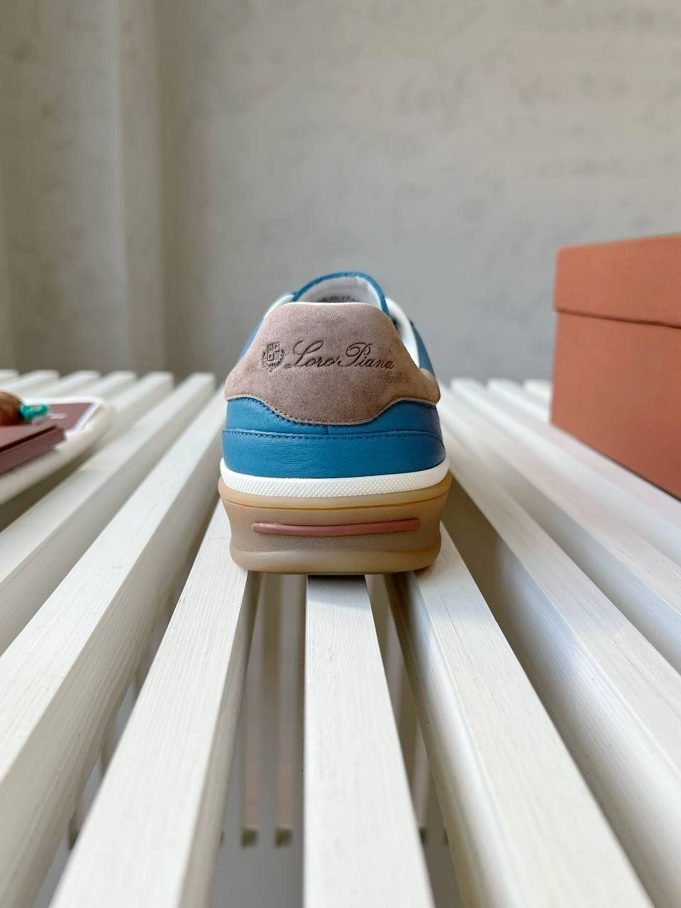 МУЖСКИЕ КЕДЫ LORO PIANA детальное фото