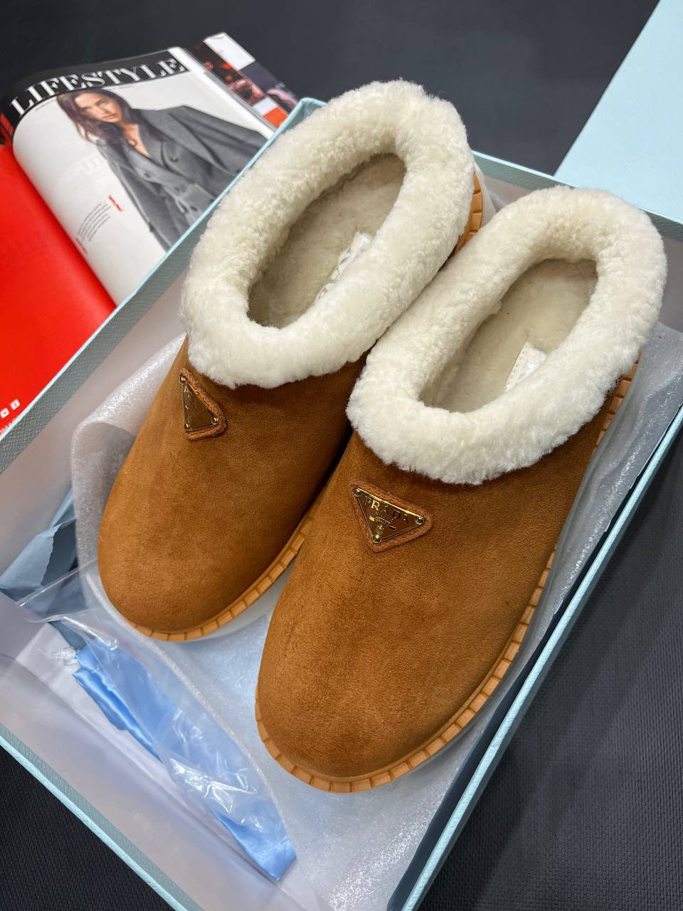 УГГИ PRADA детальное фото