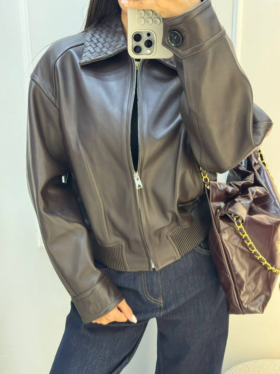 КУРТКА BOTTEGA VENETA детальное фото