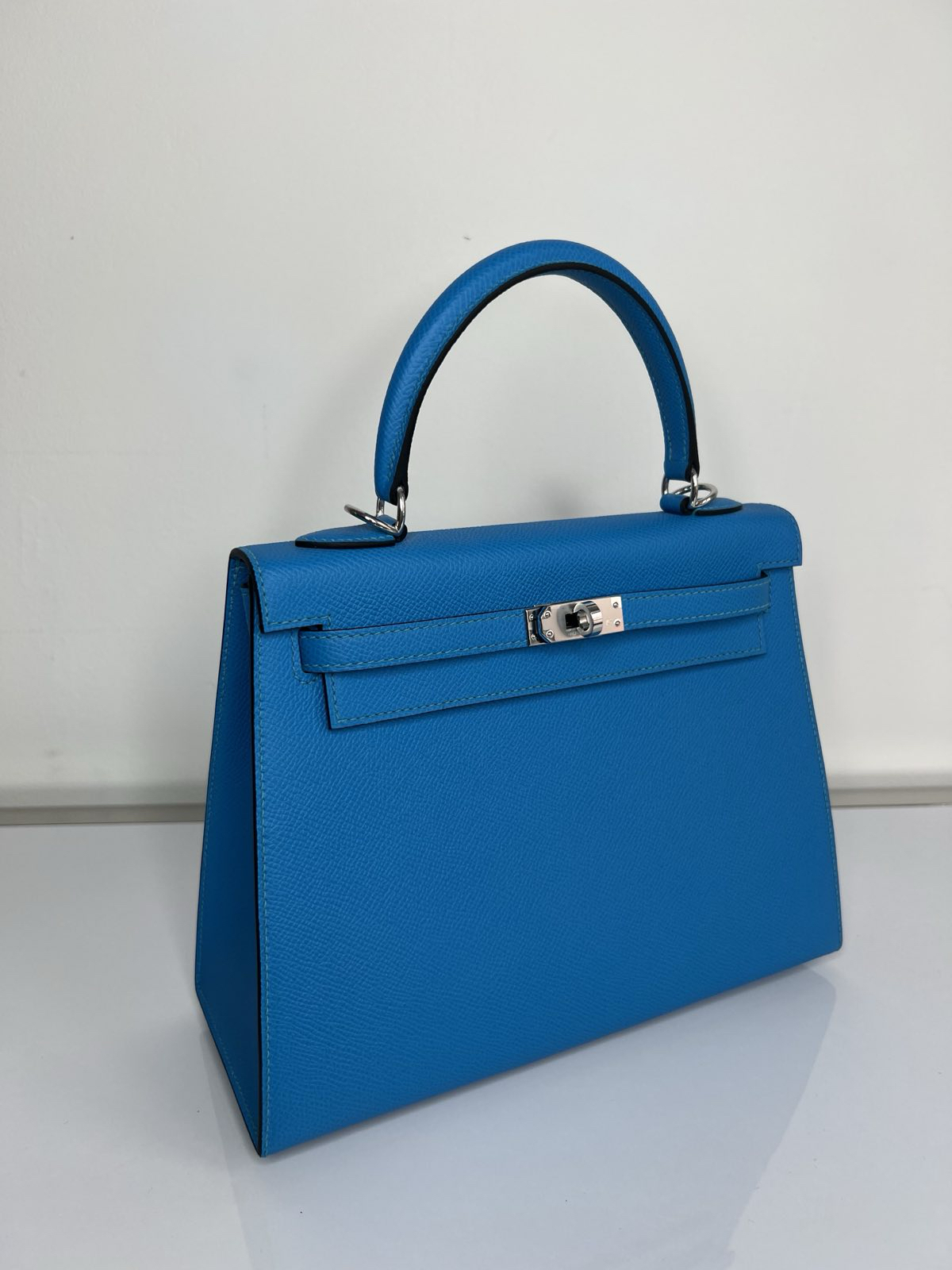 СУМКА HERMES KELLY 25 ручная работа детальное фото