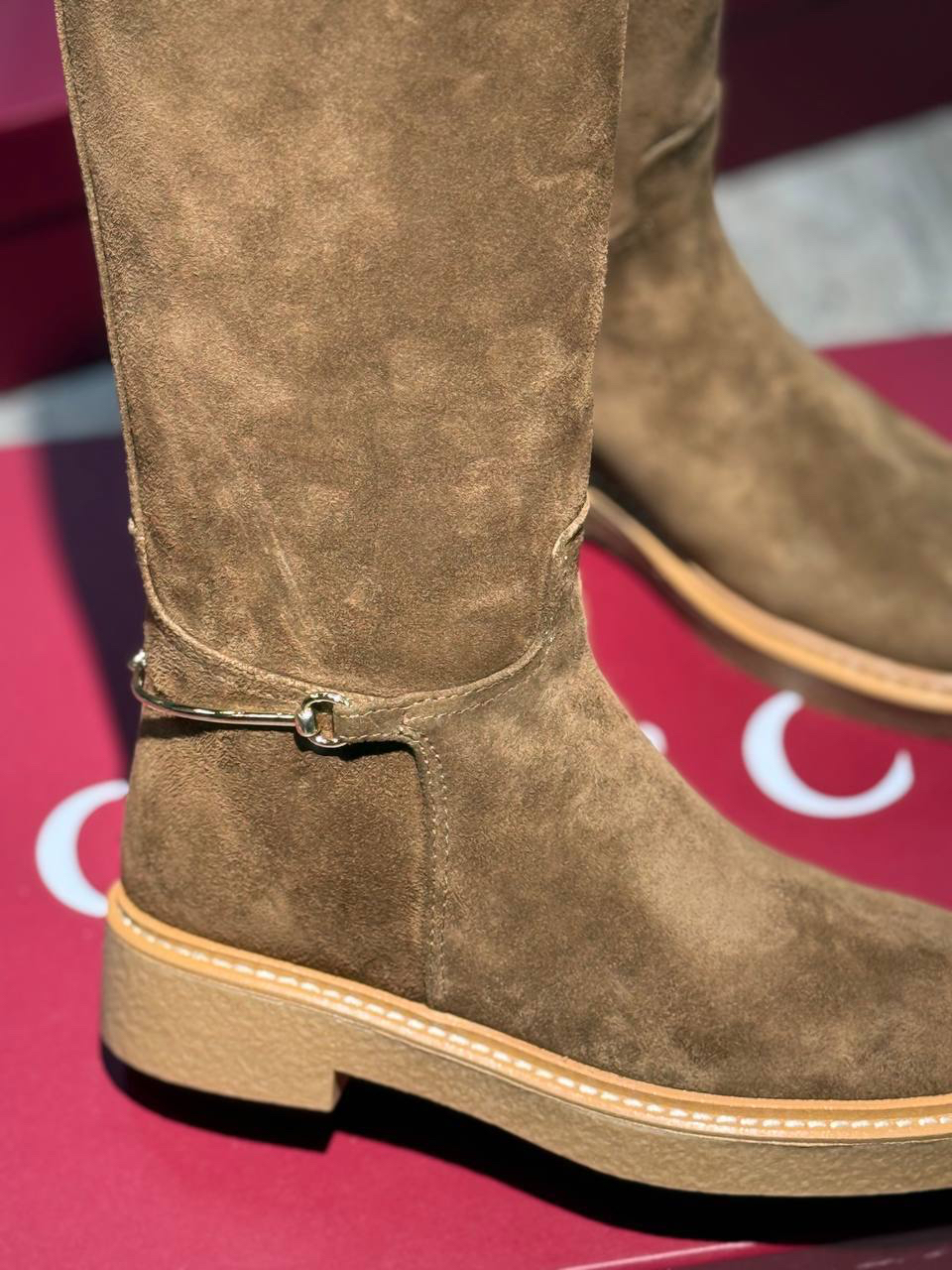 САПОГИ GUCCI детальное фото