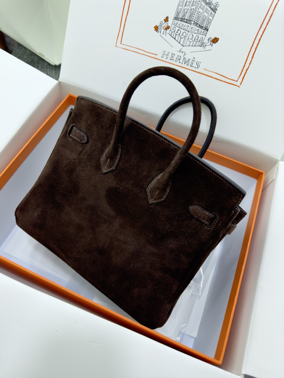 СУМКА HERMES BIRKIN 25 детальное фото