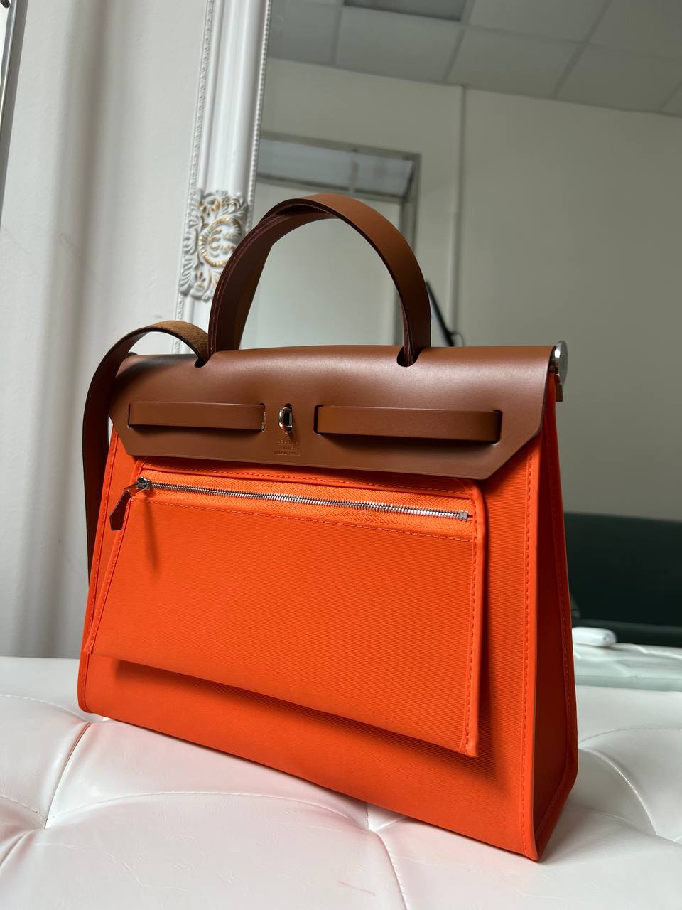 СУМКА HERMES HERBAG ZIP детальное фото