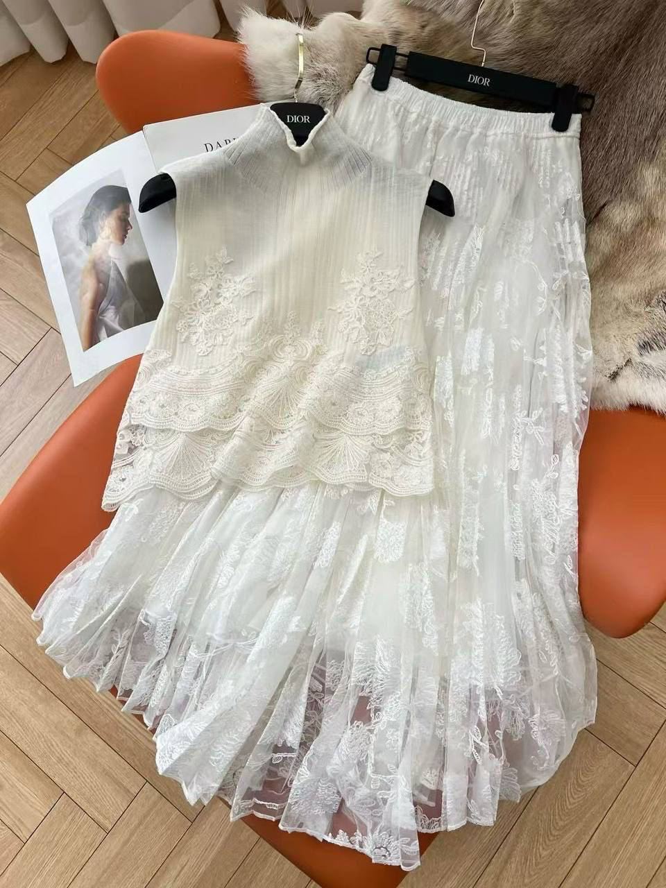 КОСТЮМ ERMANNO SCERVINO детальное фото