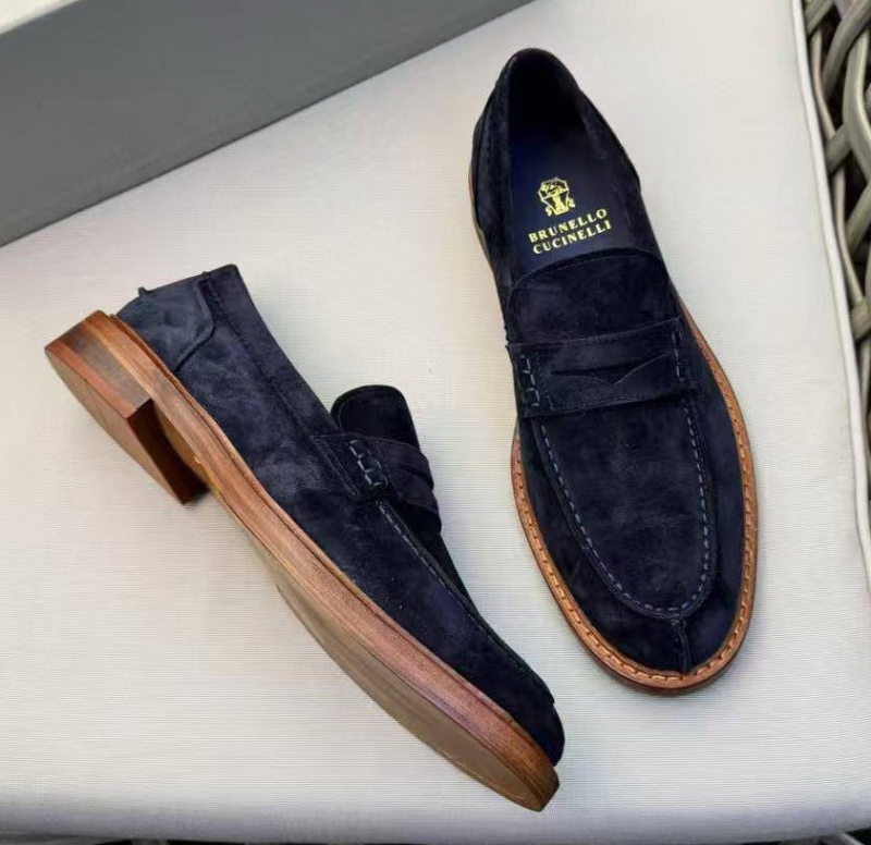 МУЖСКИЕ ЛОФЕРЫ BRUNELLO CUCINELLI фото