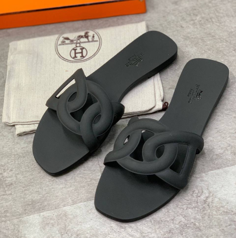 ШЛЕПКИ HERMES фото