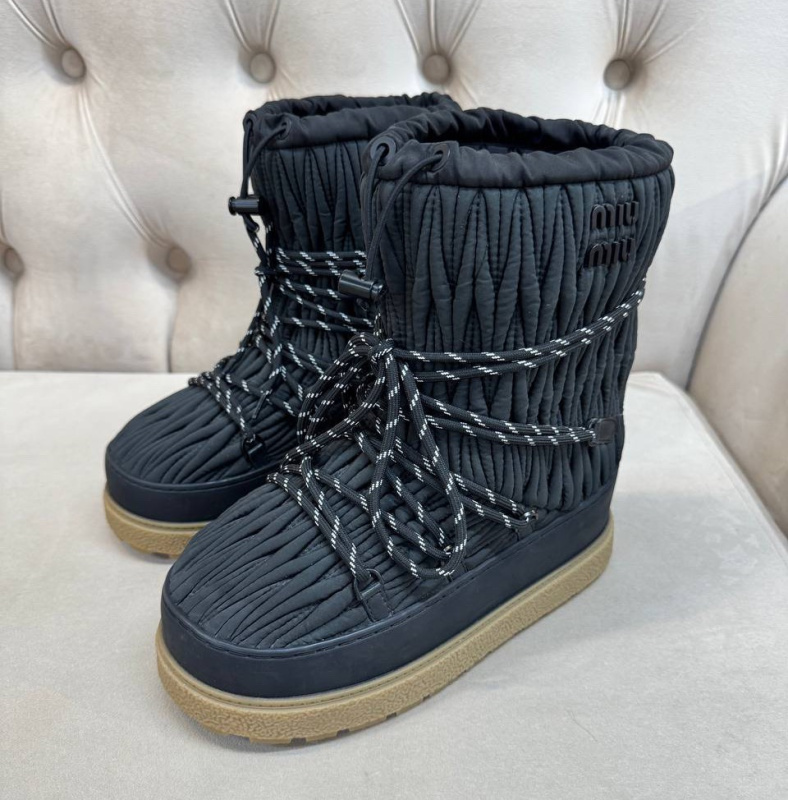 САПОГИ ЛУНОХОДЫ MIU MIU фото