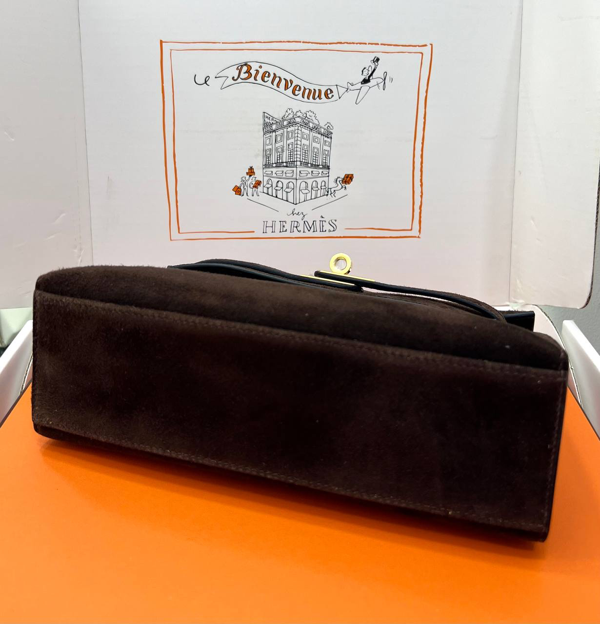 СУМКА HERMES KELLY POCHETTE детальное фото