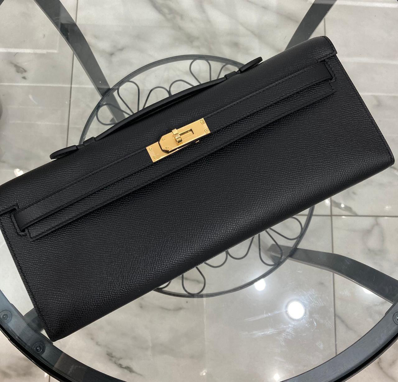 КЛАТЧ HERMES KELLY CUT детальное фото